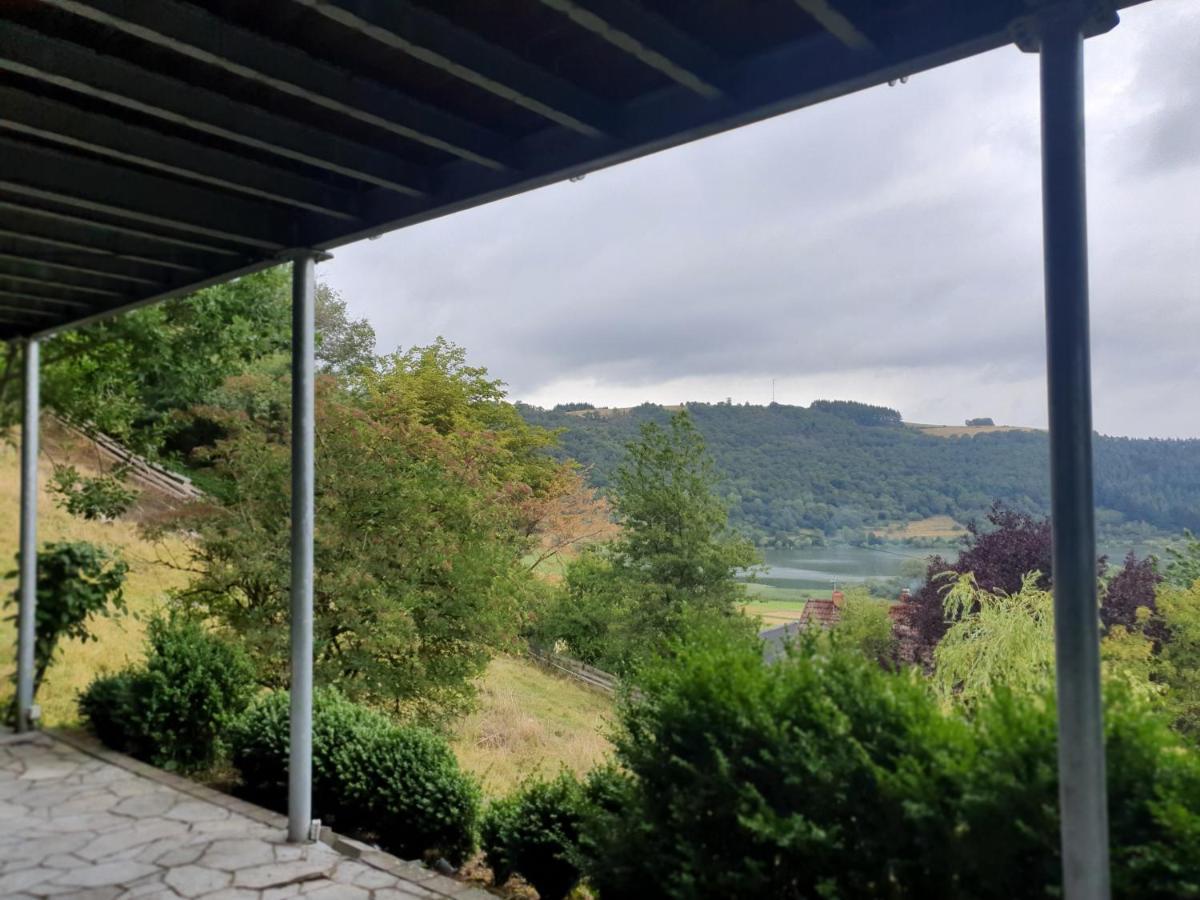 River Mosel Holiday Homes, Meerfeld Studio With A Lake View Kültér fotó